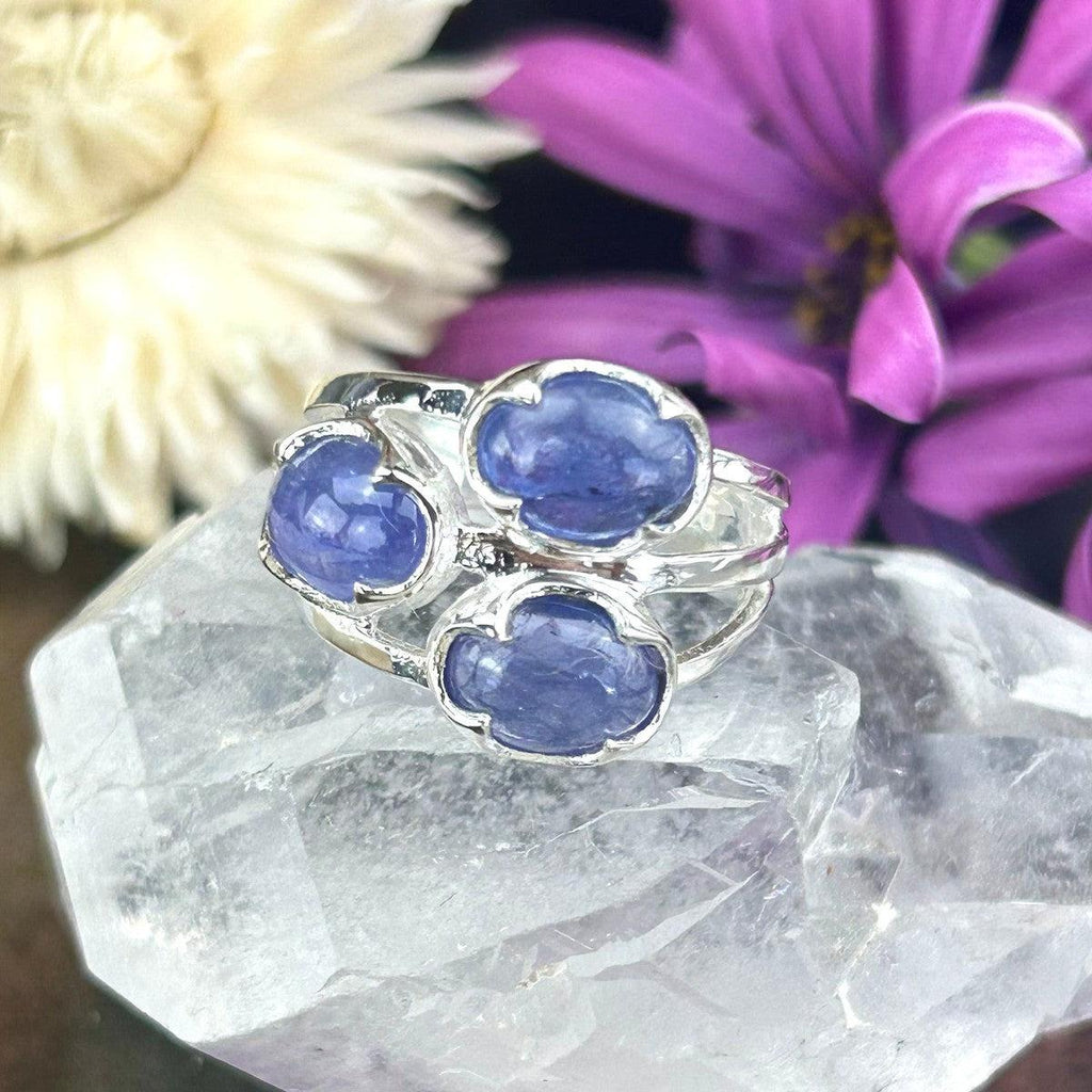 Rare Gemstone Sterling Silver Ring