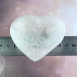 White Crystal Heart Bowl