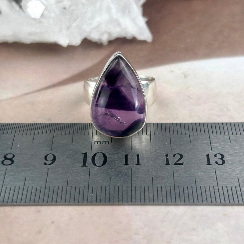 Amethyst Cabochon Ring