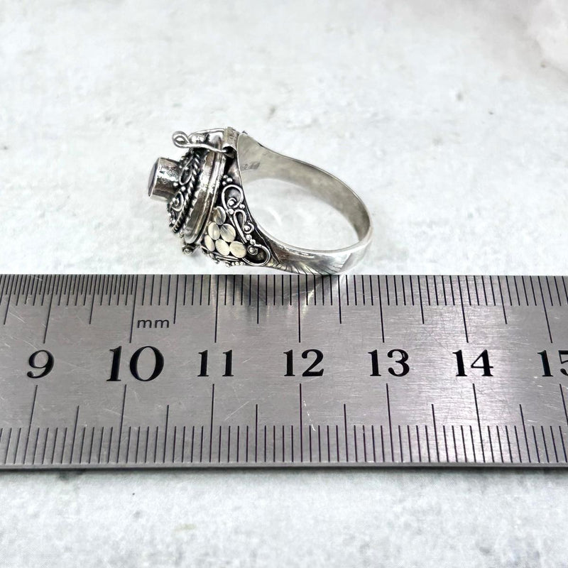 Garnet Renaissance Ring