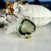 Ornate Green Amethyst Pendant