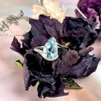 Assorted Gemstone Teardrop Cut Wave Ring