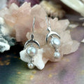 Pearl Double Drop Earrings