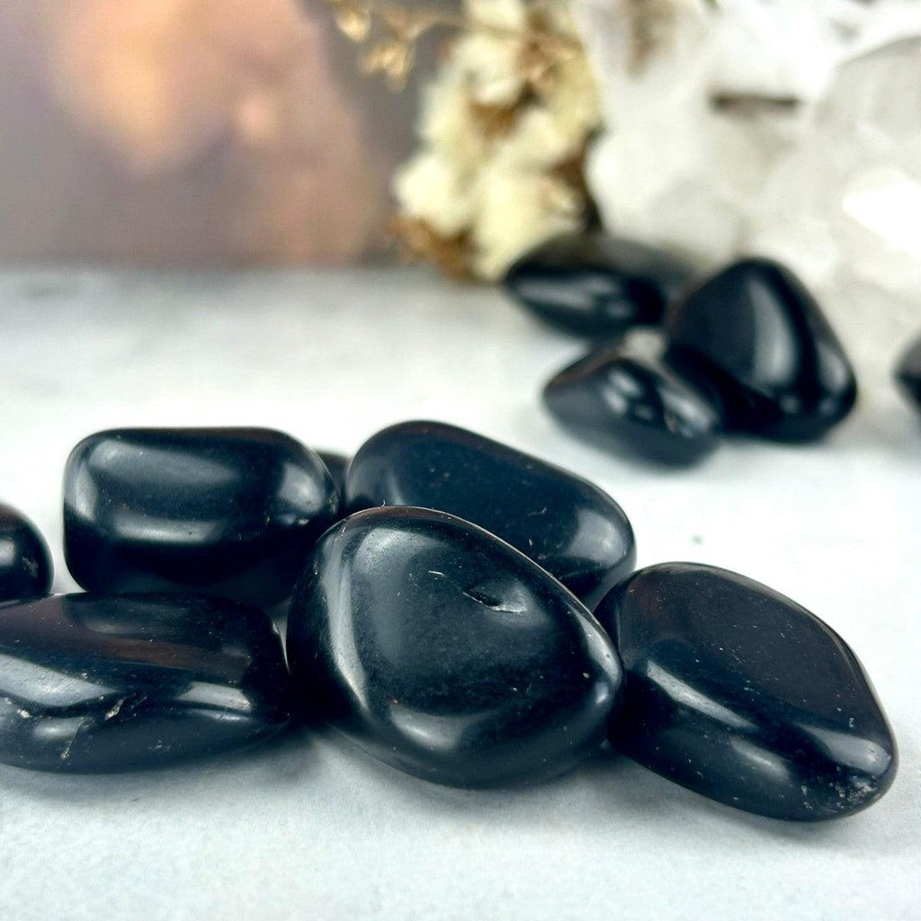 Black Obsidian Pocket Stone