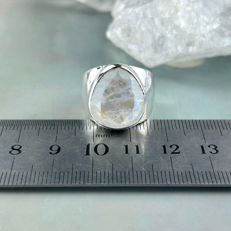 Moonstone Contemporary Ring