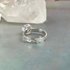 Sterling Silver Rose Quartz Ring