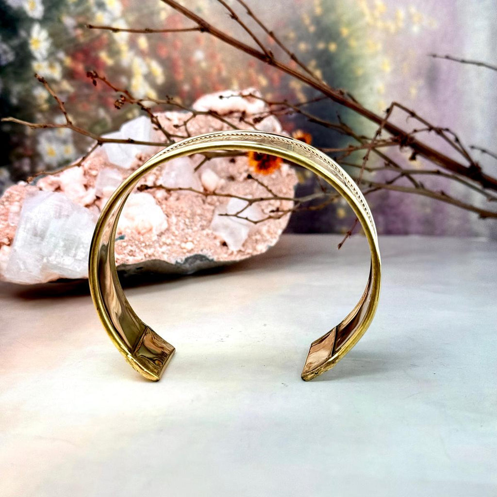 Brass Cuff Bracelet