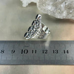 Victorian Design Crystal Ring