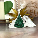 Green Aventurine Druzy Raw Assorted Shape Pendants