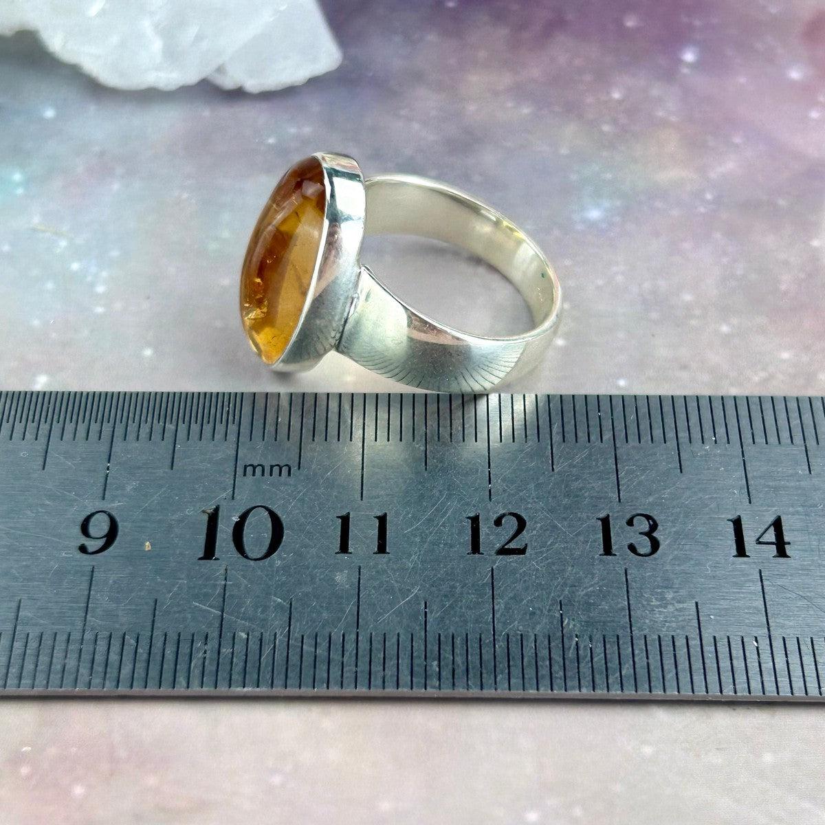 Genuine Citrine Ring