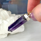 Amethyst Crystal Point Pendant