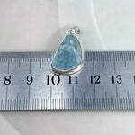 Aquamarine Freeform Raw Pendants