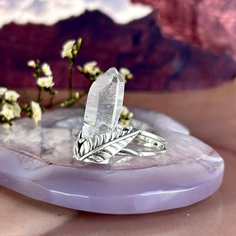 Enchanting Clear Quartz Ring