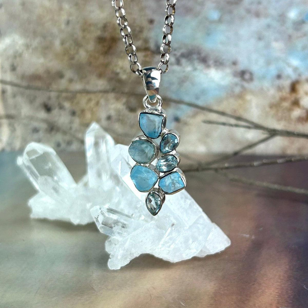 Real Blue Crystal Jewellery