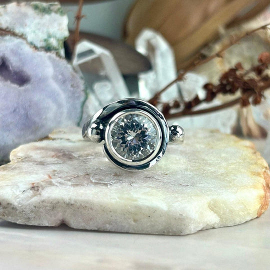 Killiecrankie Diamond Brilliant Cut Ring By Lauren Harris