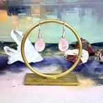 Pink Beryl Earrings