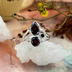 Multi Stone Crystal Ring