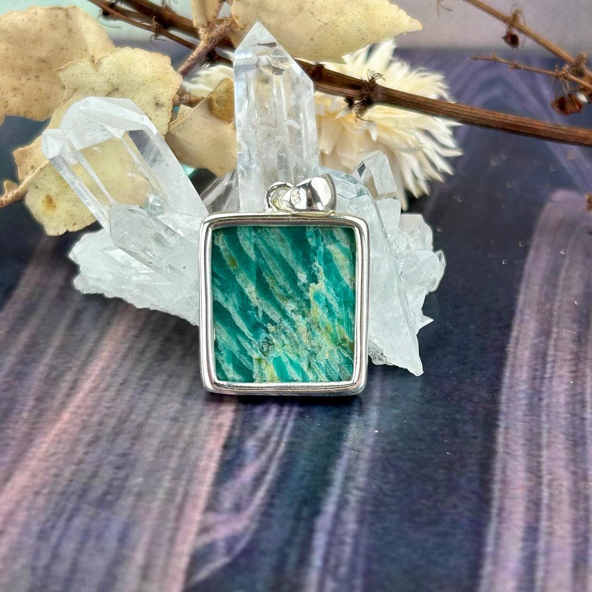 Amazonite Unisex Pendant