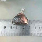 Mixed Metals Crystal Pendant