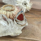Carnelian Ring For Small Fingers