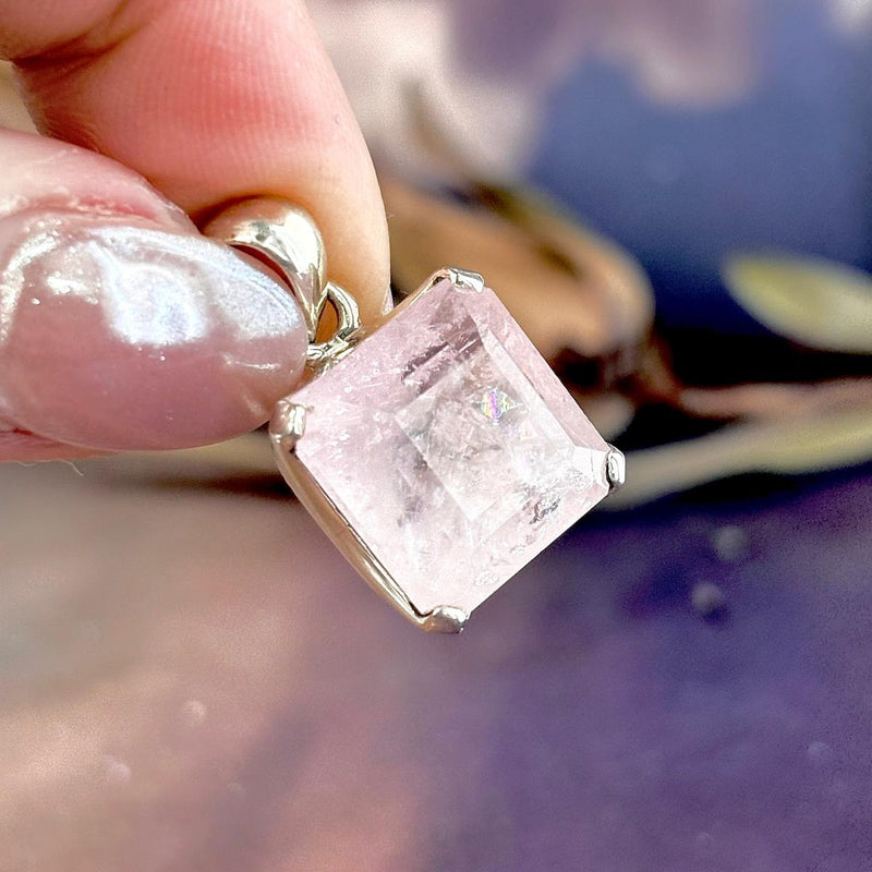 Morganite Gemstone Pendant
