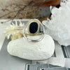 Women's Large Size Black Tourmaline Ring