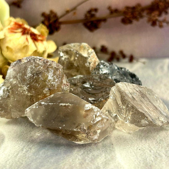 Smokey Quartz Raw Crystals