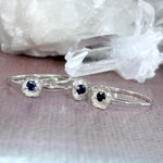 Sapphire Flower Ring