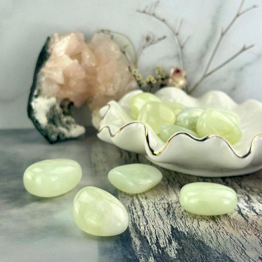 Jade Tumbled Stones