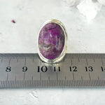 Oval Stone Silver Ring