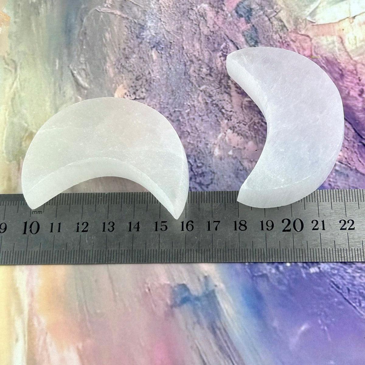 Luminous Crystal Crescent Moon