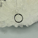Crystal Pendulum With Silver Chain