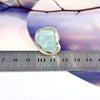 Organic Aquamarine Ring