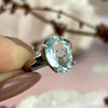 Pale Blue Gemstone Ring