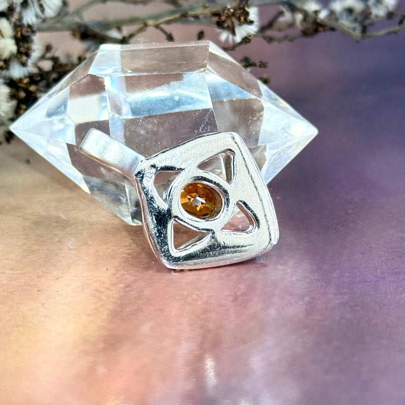 Sterling Silver Tourmaline Pendant