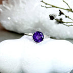 Assorted Gemstone Brilliant Cut Ring