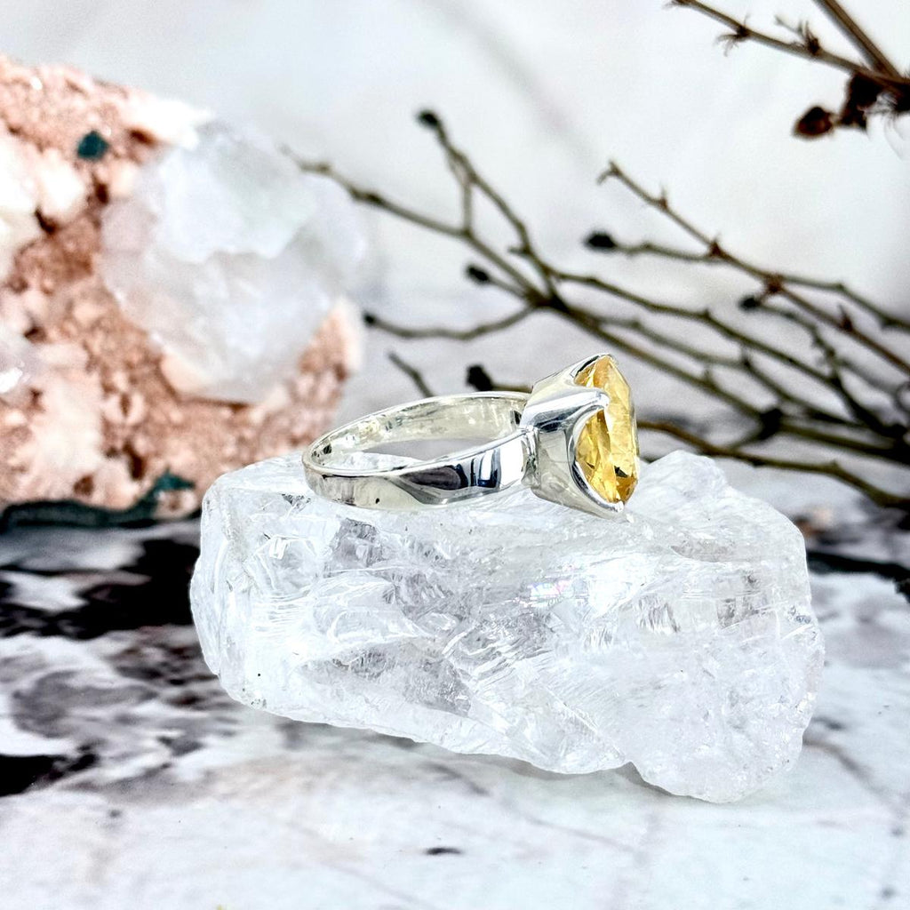 Yellow Gemstone Ring