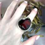 Extra Large Amber Ring