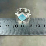 Gladiator Design Crystal Ring