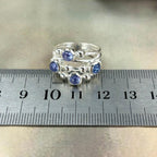 Violet Crystal Ring