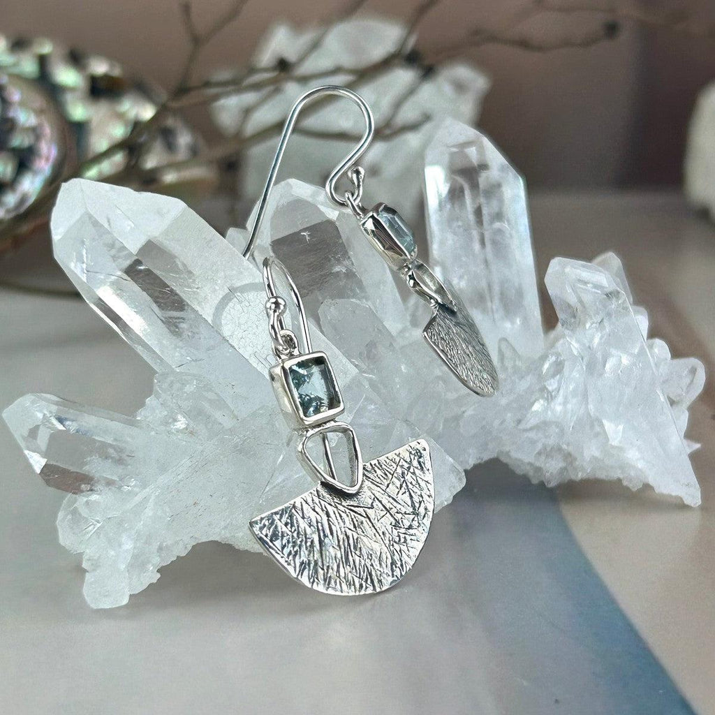 Artsy Gemstone Earrings