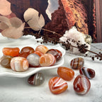 High Grade Carnelian Tumble Stone