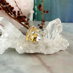 Faceted Citrine Crystal Pendant