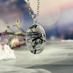 Black Shard Crystal Pendant