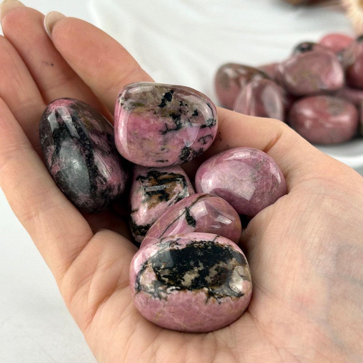 Rhodonite Polished Stones