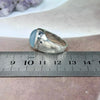 Contemporary Aquamarine Ring