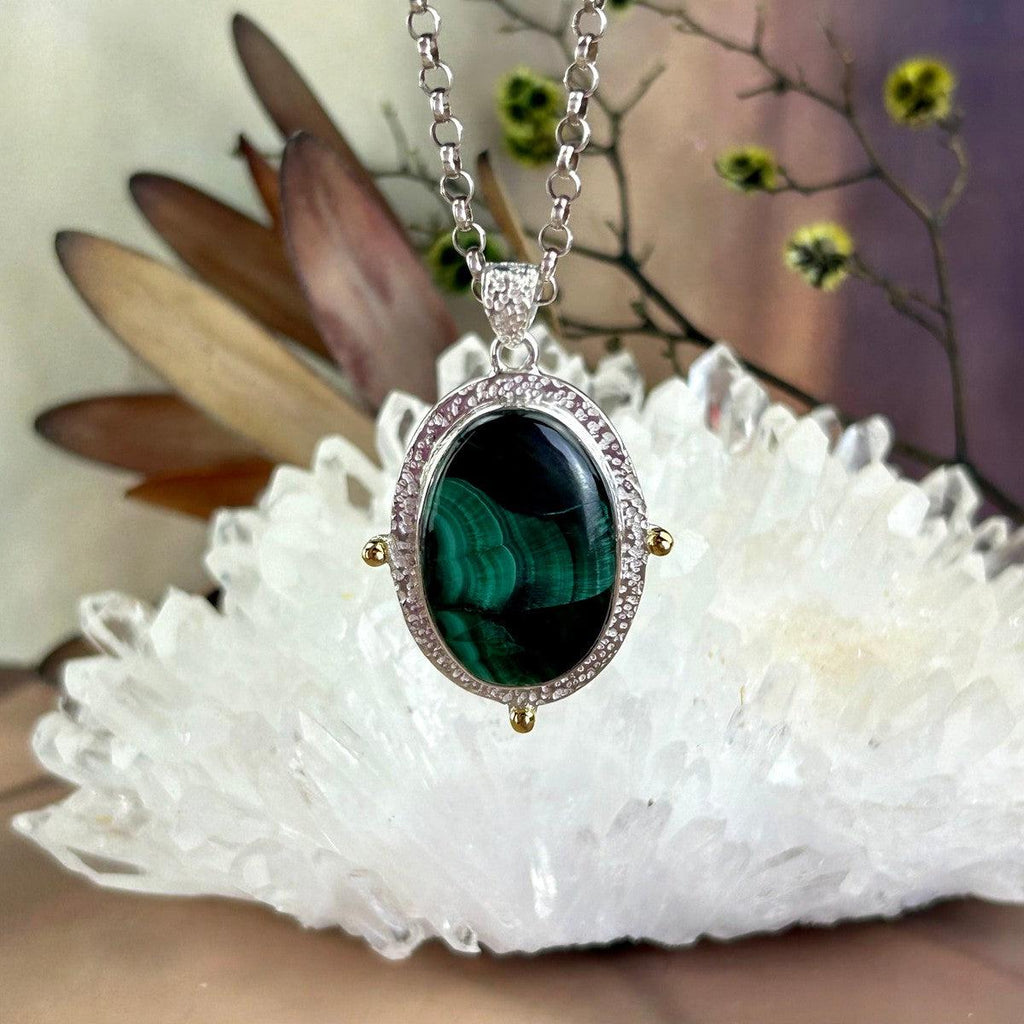 Royal Design Malachite Pendant