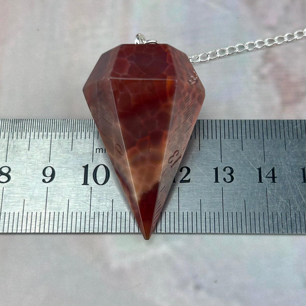 Agate Crystal Pendulum