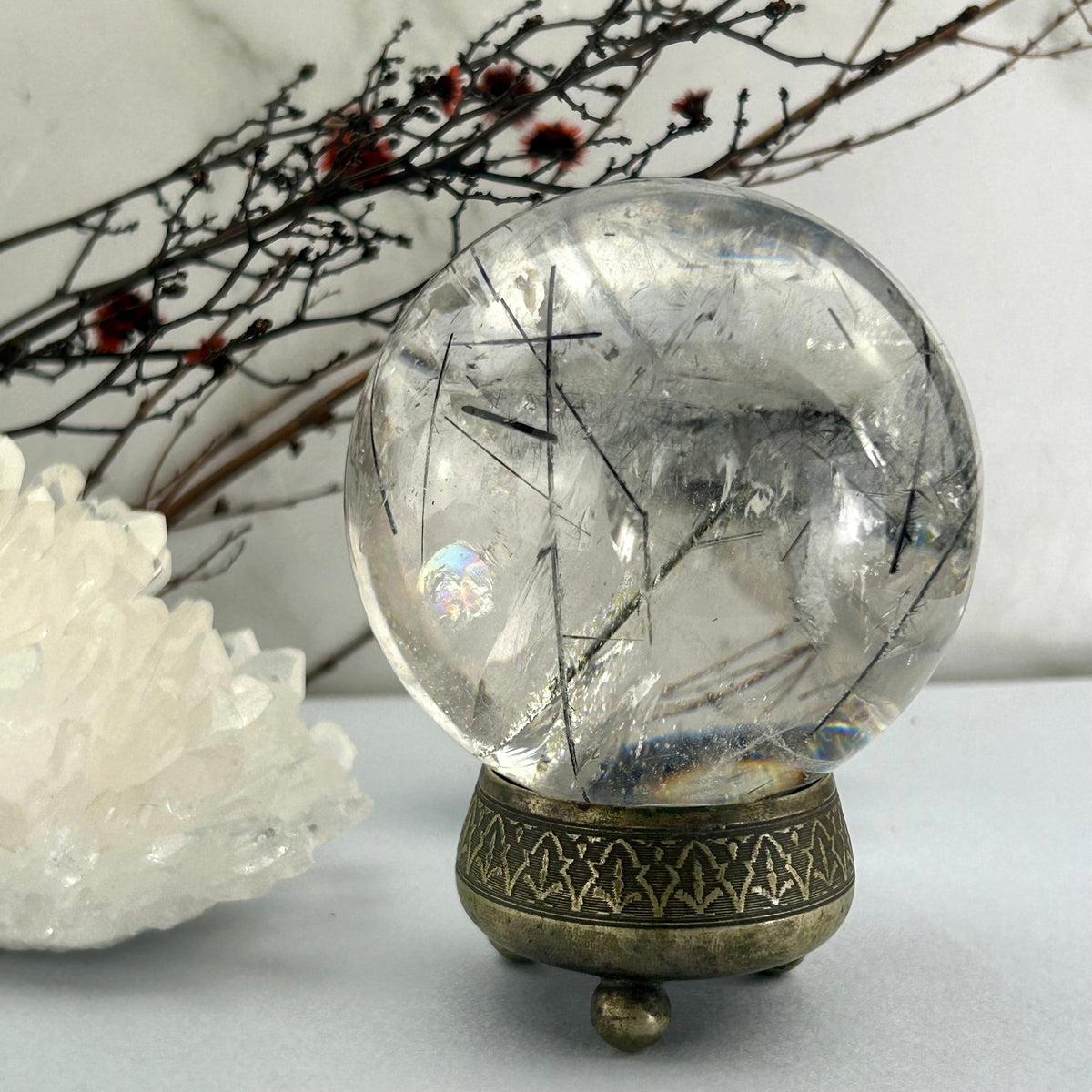 Crystal Ball With Rainbows
