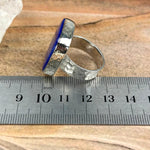W Size Crystal Ring